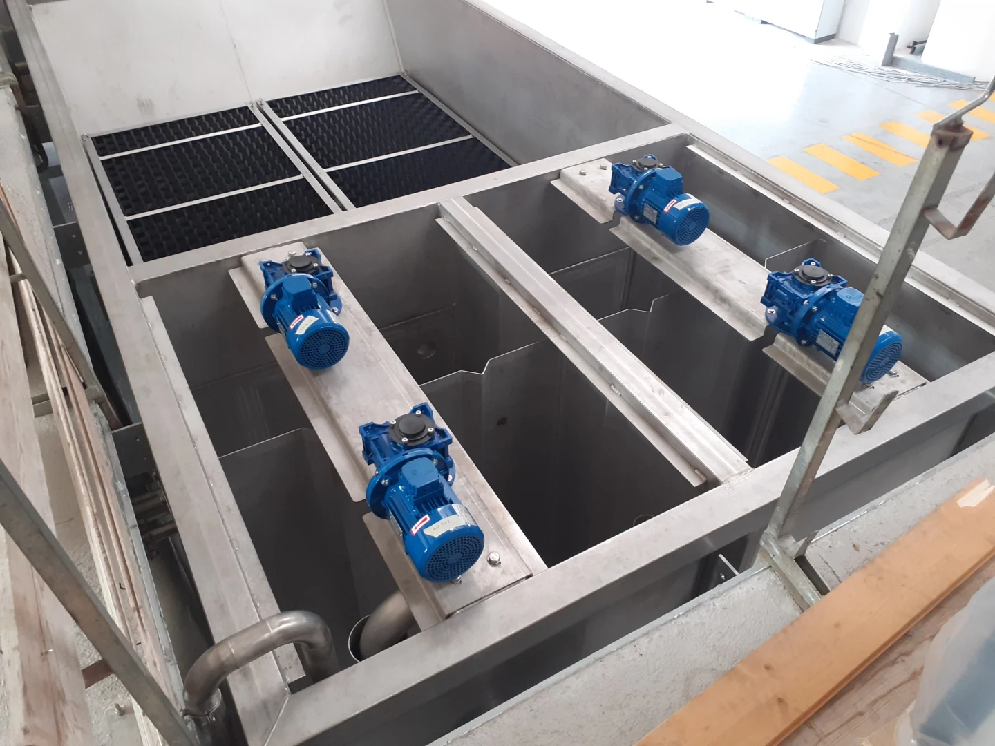 impianto di gestione acque coms