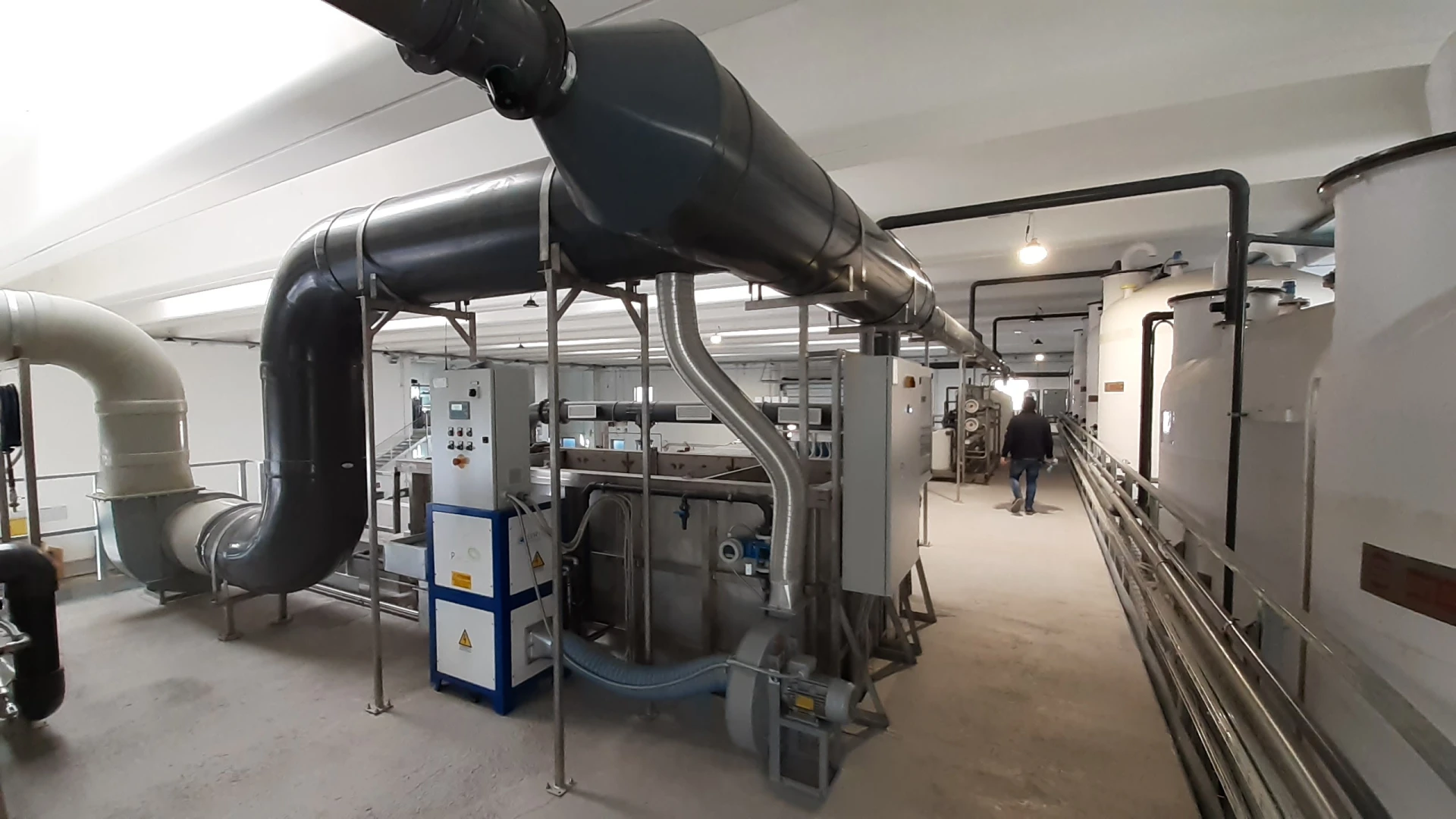 impianto di gestione acque coms