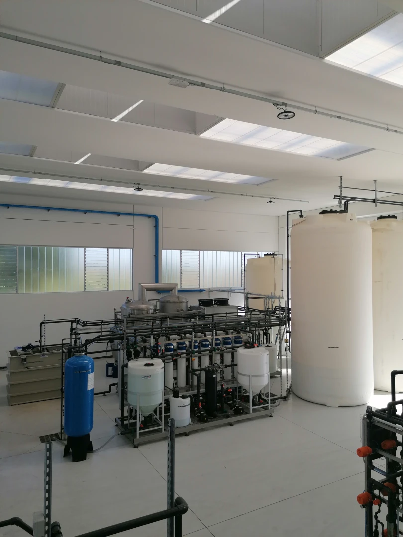 impianto trattamento acque industriali simpec