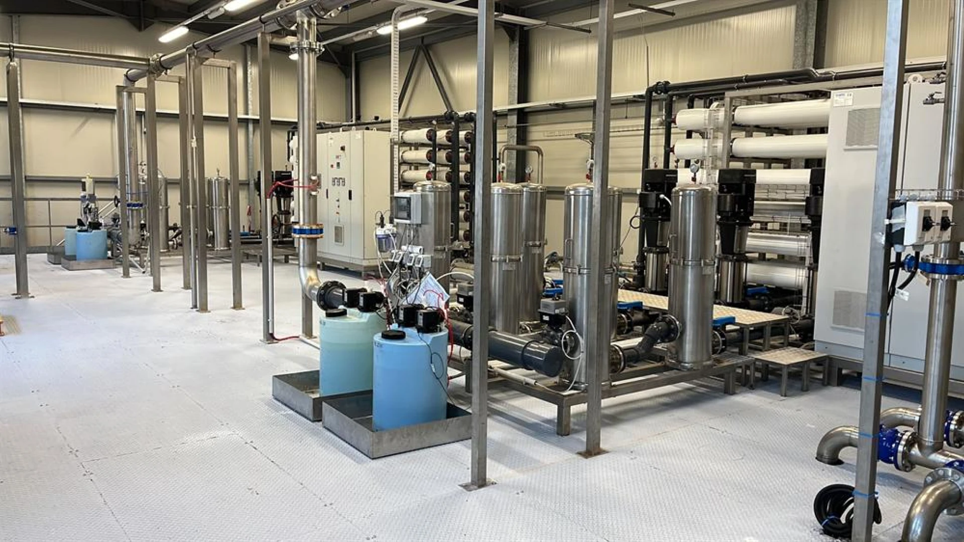 impianto trattamento chimico acque industriali