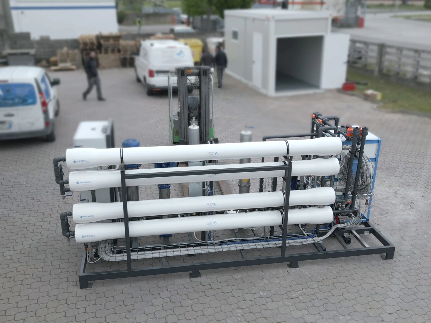 vasche trattamento acque vuote